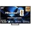 Image de Hisense 65U7SE TV Mini-LED 4K 65" (164 cm) QLED 144Hz 1400 Nits 260 Zones Design Slim Métal Son 2.1 Subwoofer VRR FreeSync Premium Pro Modèle 2026