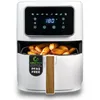 Image de BERGNER NATURALLY - Friteuse à air chaud SANS PFAS 1800W 6.9L - 8 programmes de cuisson - Friteuse à air avec revêtement céramique - Réglage de la température 80-200°C - Minuterie jusqu'à 30 min.