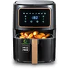 Image de BERGNER COPPERLY - Friteuse à air 1800W 6.9L - 8 programmes de cuisson - Contrôle de la température 80-200°C - Minuterie jusqu'à 30 min - Revêtement Ceratech - Finition polie