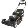 Image de WORX Tondeuse à Gazon tractée Brushless sans Fil 40V WG749E, jusqu'à 500m² sur Une Charge, diam. 46cm, Coupe jusqu'aux Bordures, Sac de 55 L, Mulching, livée avec 2 Batteries 4Ah et Chargeur