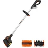 Image de WORX Brosse de Nettoyage de Surface et Terrasse sans Fil 20V WG441E.9, pour Nettoyage des Pierres, Surfaces en Bois, Mauvaises Herbes et Gazon Artificiel, Livrée sans Batterie ni Chargeur
