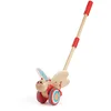 Image de Hape Papillon Jouet en Bois Enfant 1 an et Plus - Jouet à Tirer, Bâton à Pousser - Motricité, Imagination & Dextérité de l'enfant - Jouet 1 an 100% Sûr - Taille du Manche Adaptable