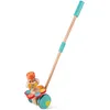 Image de Hape Papillons Dansants Jouet en Bois Enfant 1 an et Plus - Jouet à Tirer, Bâton à Pousser - Motricité, Imagination & Dextérité de l'enfant - Jouet 1 an 100% Sûr - Taille du Manche Adaptable