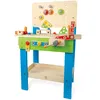 Image de Hape Jouet en Bois Établi du Bricoleur - Jouet de Bricolage Enfant - Jeu d'Éveil et Construction de 35 Pièces - Accessoires en Bois Multicolor - pour Enfant de Plus de 3 Ans
