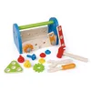 Image de Jouet Hape Boîte à Outils en Bois - Jeu de Bricolage Enfant 3 ans et plus - Jeu de Construction avec Jouets Colorés - Imitation et Jeux de Rôles - 17 Pièces Bois pour Petits Bricoleurs