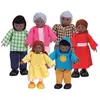 Image de Hape Poupée Famille Afro-américaine Heureuse
