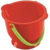Image de Hape - Seau Plage Enfant 18 mois + Rouge - Jouet Sans Phtalates & Résistant aux UV - Seau Enfant Coloré - Jeu de Plage & Piscine dès 18 Mois - Jouet 12 Centimètres Durable & 100% Sûr