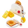 Image de Hape Grille-Pain Blanc, Jeu d'Imitation pour Le Petit Déjeuner, Accessoire pour Enfant