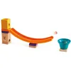 Image de Hape Circuit Billes Rampe Mega Skatepark Quadrilla, 9 Pièces + 8 Billes - Kit d'Extension pour Circuit à Billes en Bois - Jeux de Construction en Bois - Jeu Enfant 4 Ans et Plus - Fille et Garçon