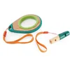 Image de Hape Kit Nature, Loupe et Sifflet 2 Tons - en Bambou et Plastique, Loupe à Grossissement x 4 - Enfant 3 Ans et Plus - Kit Jouets pour Exploration - Nature Fun Explorateur
