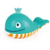 Image de Hape Jouet de Bain Bébé 18 Mois et Plus - Baleine de Bain Moussante Flottante Bleue - sans BPA - Divertissement & Découverte Ludique - Facile à Nettoyer sans Moisissure - Jouet de Bain Bulles