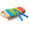 Image de Hape - Xylophone Arc-en-Ciel en Bois - Jouet Enfant en Bois 3 pièces - Instrument de Musique pour Bébé dès 12 Mois - Jeu Musical Fille et Garçon - Idée Cadeau Anniversaire - Jouet Premier Âge