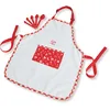 Image de Kit Cuisine Enfa+C3:J11nt, Jeu d'Imitation Enfants de 3 Ans et Plus, Accessoires Cuisinier Toque de Chef, Tablier, Gant de Cuisine, Manique et 5 Cuillères à Mesurer