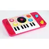 Image de Jouet Hape - Table de Mixage DJ Mix - Clavier de Synthé et Disque Noir - Jouet pour Enfant à partir de 12 Mois - Jeu Musical Garçon et Fille - Sensoriel, Sonore et Coloré