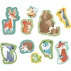Image de Hape Puzzle Animaux de la Foret - Enfant +1 an, 10 Puzzles Animaux des Bois - Motricité Fine, Jeu Educatif Enfants - Confiance en Soi, Résolution de Problèmes - Apprentissage Logique, Mémoire