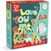 Image de Hape Puzzle Alphabet Bois Aimanté - 52 Lettres Magnétiques Enfant 3 Ans à 6 Ans - Apprendre l'Alphabet et à Lire, Majuscules, Minuscules - Jeu Éducatif, Motricité Fine - Jeu Individuel ou à Plusieurs