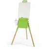Image de Hape Chevalet Enfant Portable en Bambou - Enfant 4 ans Peinture, Dessin - Activité Créative Maternelle - Toile, Planche à Dessin, Pinces, Étui à Pinceux, Plateau Réglable Fournis - Cadeau Enfant