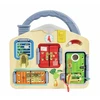 Image de Hape Plateau De Jeu Bloquer Et Apprendre 29.50x29x6 Cm