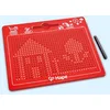 Image de Hape Tableau à dessin magnétique à emporter Rouge Grand format 280 x 255 x 12 mm À partir de 3 ans