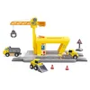 Image de Grue de Construction Hape pour Enfants|Ensemble Extensible pour Jeu créatif