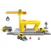 Image de Hape Set De Construction De Chemin De Fer