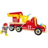 Image de Hape Camion De Pompiers Avec Sirène Et Lumières