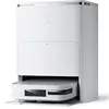 Image de ECOVACS Deebot X2 Omni robot aspirateur blanc avec station, 8000 Pa de puissance d’aspiration, design carré fin, pads de levage à 15 mm, lavage à l’eau chaude des pads, évitement des obstacles via IA