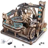 Image de Robotime ROKR Puzzle 3D en bois Station spatiale - 31,2 x 25,1 x 23 cm, 1 pièce, décoration à la maison, décoration d’étagère,Cadeaux artisanaux pour adultes et adolescents,Jouets éducatifs