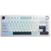 Image de AULA F75 Clavier sans fil mécanique 75 % tri-mode, disposition QWERTY US et switchs Reaper - Bleu glacier