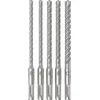 Image de Bosch 5x Coffret de forets pour perforateur PRO SDS plus-5X (pour Béton, Briques silicocalcaires, Ø 6,0, 6,0, 8,0, 8,0, 10,0 mm, Professional Accessoire Marteau burineur, Brise-béton)