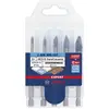 Image de Bosch Accessories 2608900597 Jeu de forets spécial carrelage 5 pièces 4 mm, 5 mm, 6 mm, 8 mm, 10 mm tige hexagonale 5 pc(s)