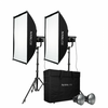 Image de Nanlite Kit 2 Torches FS-150B LED Bi-color Spot Light