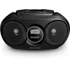 Image de Philips Audio Lecteur CD Portable/Radio FM, Dynamic Bass Boost, Entrée Audio/Radio CD Philips AZ215B/12 Noir
