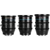 Image de SIRUI Jupiter Macro T2 Vollformat Cine Prime Objektiv Set (24mm, 35mm und 50mm Cinema Objektiv Set), für PL-Mount-Kameras, Kompatibel mit Alexa Mini LF, Alexa Mini, Alexa LF