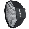Image de Godox Boite à lumiere Octogonale Parapluie Bowens 95cm + Grille nid d'abeille