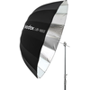Image de Godox Parapluie parabolique 165cm Noir et Argent