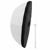 Image de Godox Diffuseur noir et argent pour parapluie parabolique 165cm Soldes été 2026