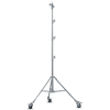 Image de Godox Pied ciné acier chromé à roulettes 146-450 cm SA5045