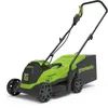 Image de Greenworks G24X2LM36 Tondeuse à Gazon Sans Fil pour Pelouses Jusqu'à 420m², Largeur de Coupe 36 cm, Sac de 40L, SANS les 2 Batteries de 24V (Équivalent 48V) et le Chargeur, Garantie 3 Ans