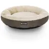 Image de Feandrea Panier pour Chien, Canapé, Lit pour Chat, Rond, 55 cm, Marron PGW55C