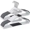 Image de SONGMICS Lot de 30 Cintres en Plastique, Antiglisse, Gain de Place