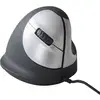 Image de R-GO Tools RGOHE Souris ergonomique USB optique noir, argent 4 Boutons 3500 dpi ergonomique
