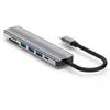 Image de CRYPTON Hub USB C 8 en 1, Adaptateur USB C Hub HDMI Ethernet, 3 x USB 3.0, Lecteur Carte SD/Micro SD, Puissance Délivrée pour MacBook Pro, iMac, Dell XPS, ChromeBook avec USB C