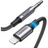Image de UGREEN Cable Lightning vers Jack Male 3.5mm Certification MFi Cable Auxiliaire St¨¦r¨¦o Voiture Compatible avec iPhone 14 Pro Max Plus 13 12 Pro Max Mini 11 Pro iPhone SE XR XS Max Lightning iPad (1M)