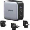 Image de UGREEN Nexode 65W GaN Chargeur USB C 3 Ports (prises US/UK/EU)