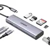 Image de UGREEN Station daccueil USB-C® USB-C Hub (7-IN-1) 4K HDMI Convient pour les marques: universel avec fonction de chargement, lecteur de cartes intégré