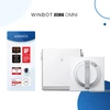 Image de Ecovacs WINBOT W2 OMNI - Robot Lave-vitres - Station d'Accueil, Multi-fenêtres, Anti-chute, Nettoyage Intelligen