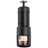 Image de STARESSO Machine à expresso manuelle portable compatible dosettes et café moulu en acier inoxydable