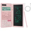 Image de Calculatrice Scientifique Rechargeable avec Tableau D’Écriture,Rose-991ES