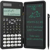 Image de NEWYES 82MS Calculatrice Scientifique avec Tableau d'écriture et Stylo, 240 Fonctions, Affichage à 2 Lignes, Pliable, Calculatrice pour étudiants du lycée et collège